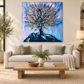 ALI’S TREE OF LIFE — ART PRINT displayed in a room