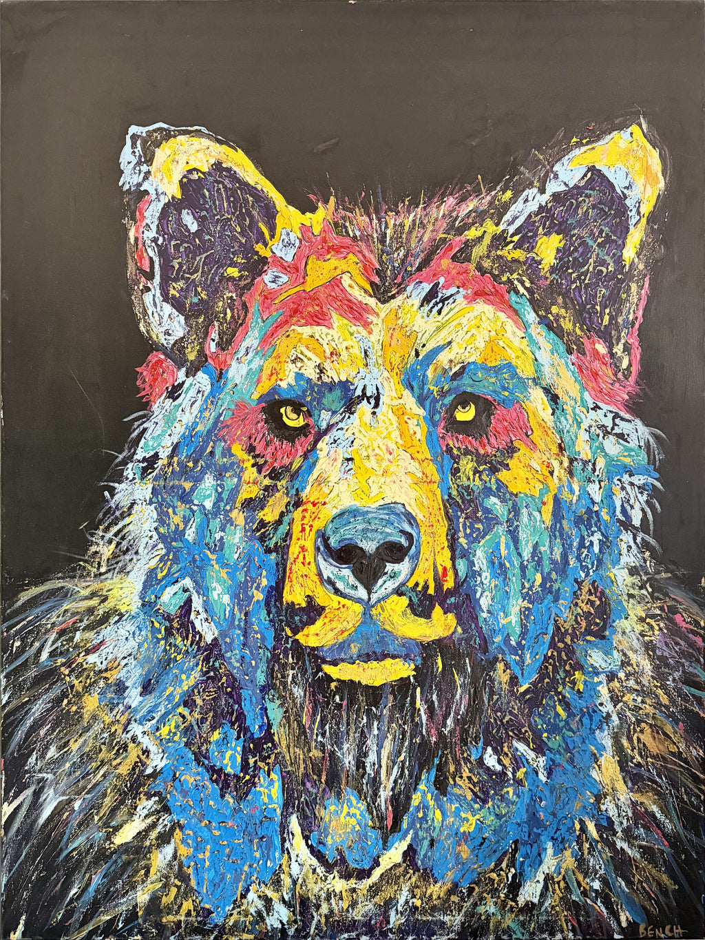 Andy’s Bear — complete artwork by Ali Bench.