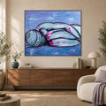 CURLED UP — ART PRINT