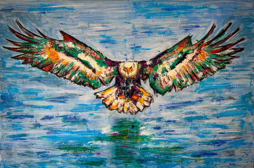 EAGLE artwork by Ali Bench — art print preview