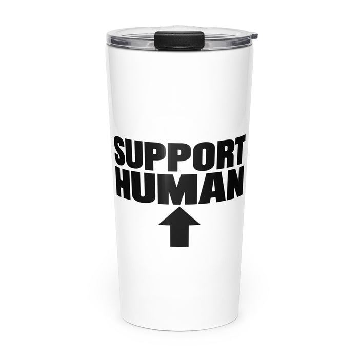 Tapered stainless steel tumbler